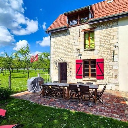 Maison normande au bord de Seine, Le Verger de Pacôme Anneville-Ambourville Exterior foto